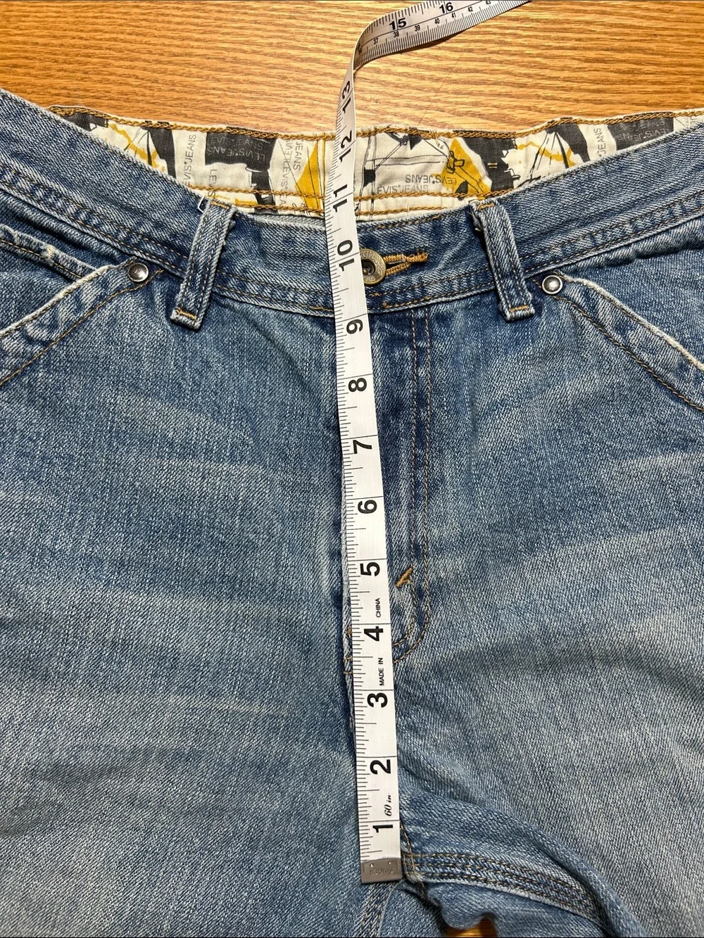 Levi’s Long Utility Jorts See Measurements Boys 16 Regular